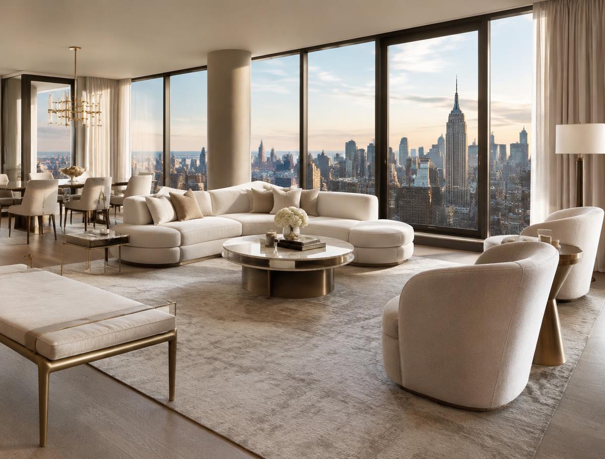 Godrej Verano luxury living room interior